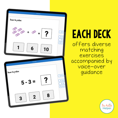 Addition and Subtraction Interactive Boom Cards