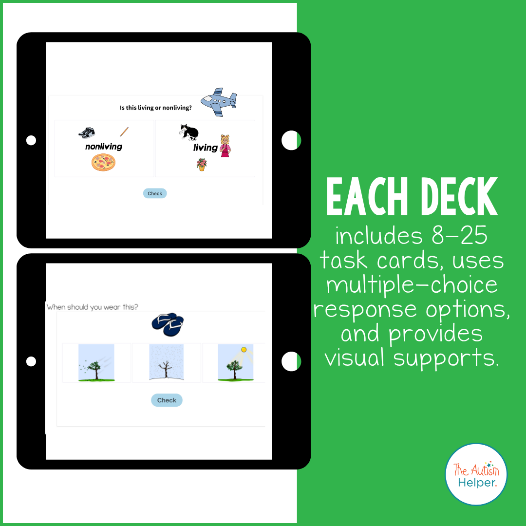 Science Digital Task Cards