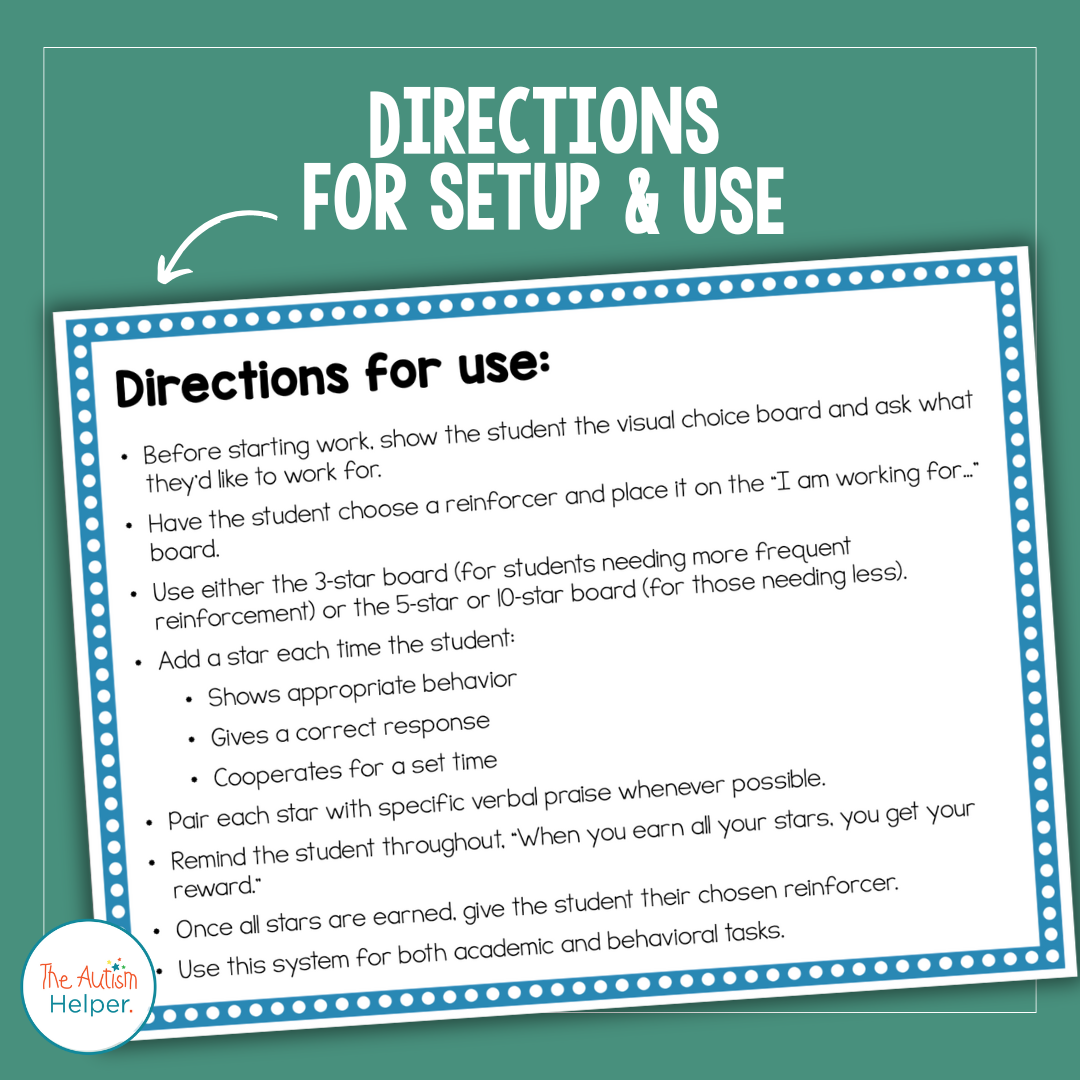 Positive Reinforcement Visual System