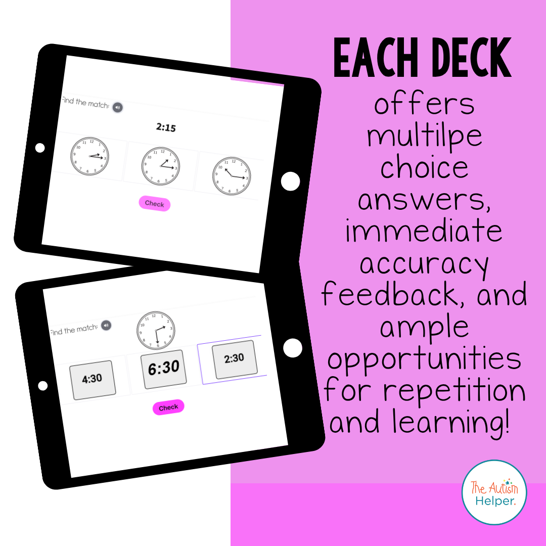 Telling Time Digital Task Cards