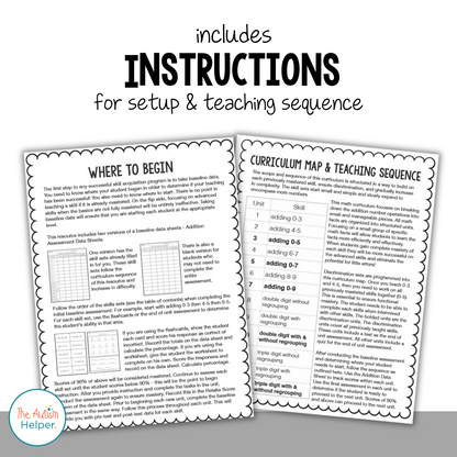 Addition Practice Pack