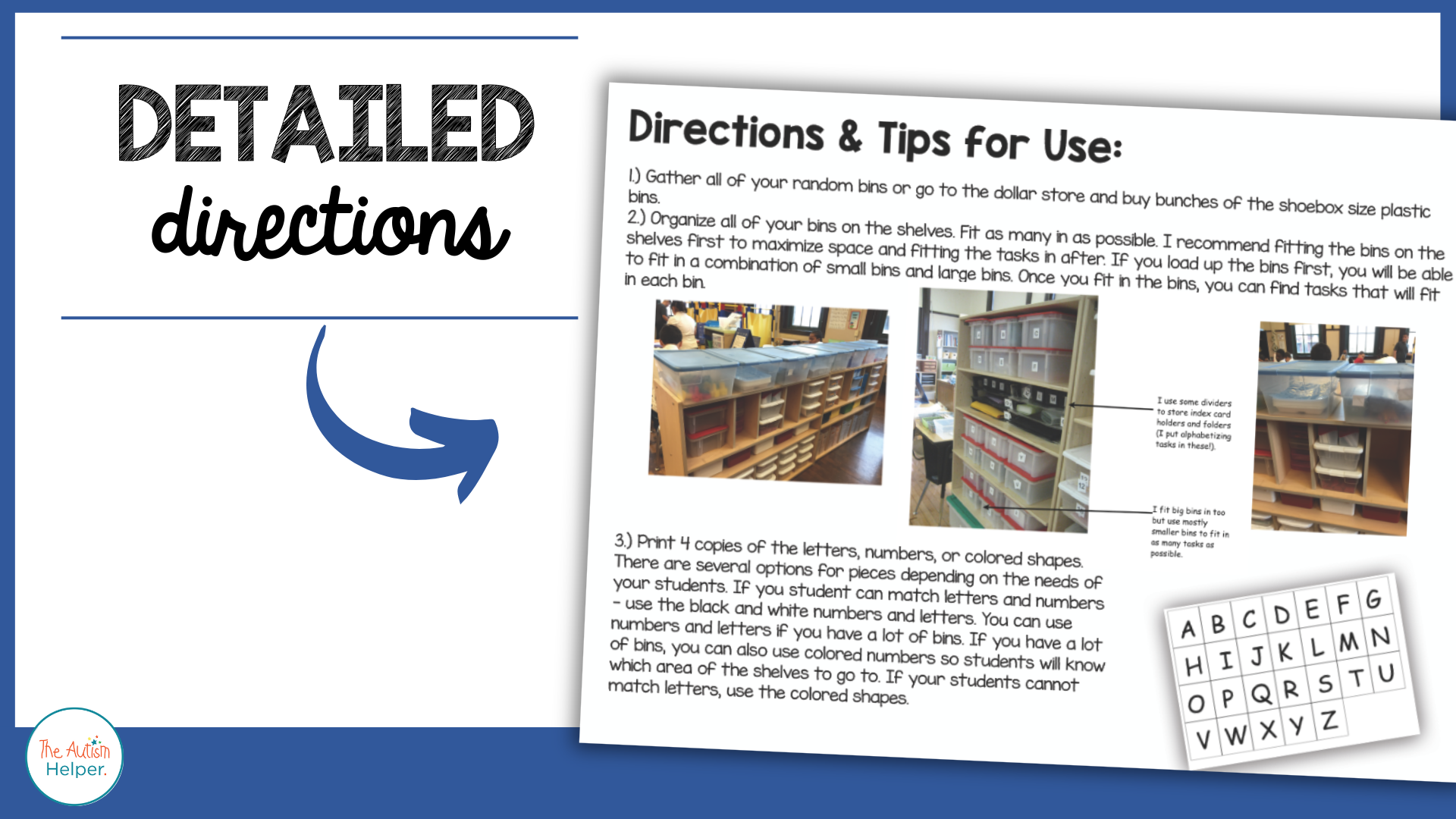 Work Task System Setup Kit – The Autism Helper