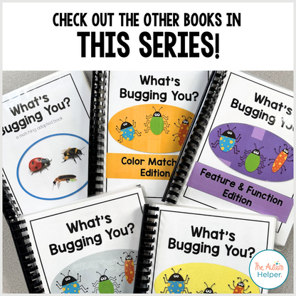 What's Bugging You? Shapes & Sizes Adapted Book