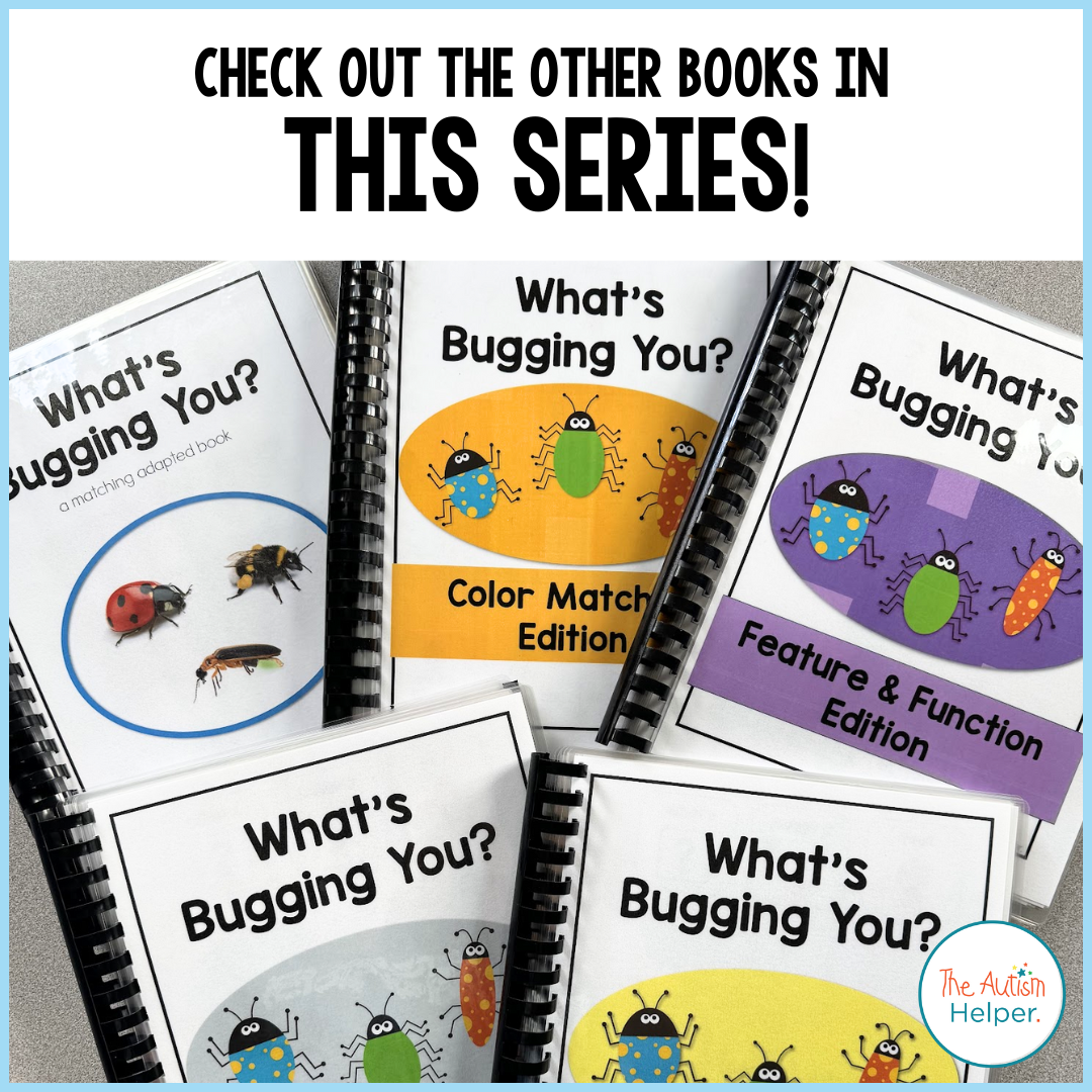 What's Bugging You? Identical Matching Adapted Book