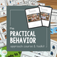 The Practical Behavior Approach Course and Toolkit Bundle cover with online training and student visuals