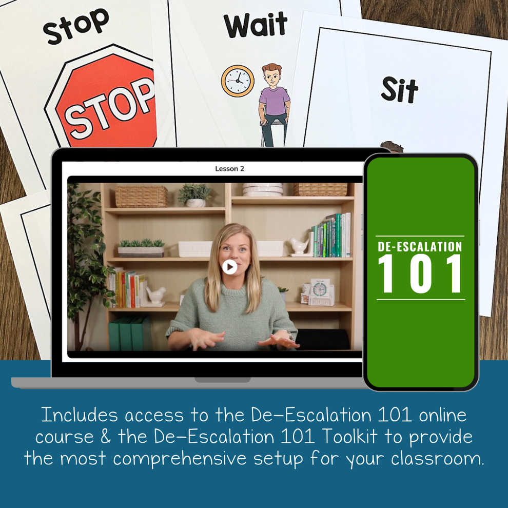 De-Escalation 101 Course + Toolkit Bundle – The Autism Helper