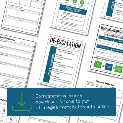 De-Escalation 101 Course + Toolkit Bundle