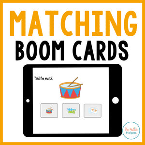 Matching Interactive Boom Cards