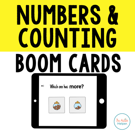 Numbers and Counting Interactive Boom Cards