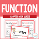 Function Adapted Book Series cover featuring three purpose-identification books
