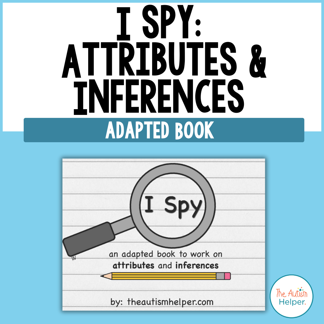 I Spy - Attributes & Inferences Adapted Book