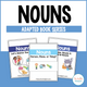 Noun Adapted Book Series cover featuring three visual grammar books