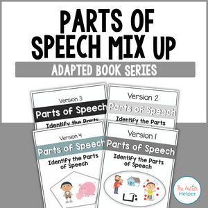 Parts of Speech Mix Up Adapted Book Series