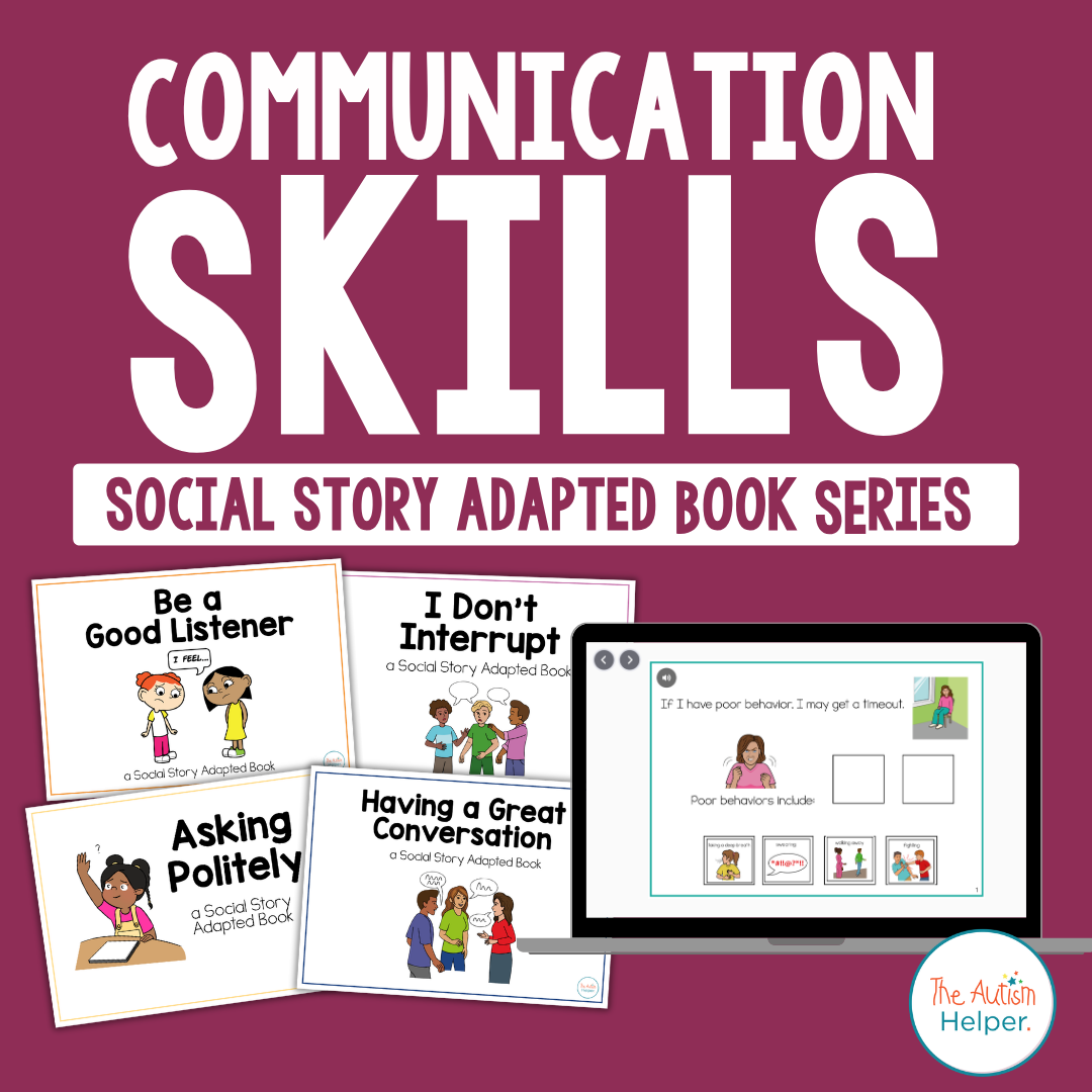 Communication Skills - Social Story Adapted Book Series