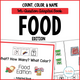 Count, Color, & Name Wh-Question Adapted Book - Food cover featuring food counting, color, and vocabulary practice