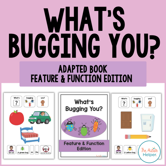Questions Bugging What's Bugging You? Adapted Books – The Autism Helper