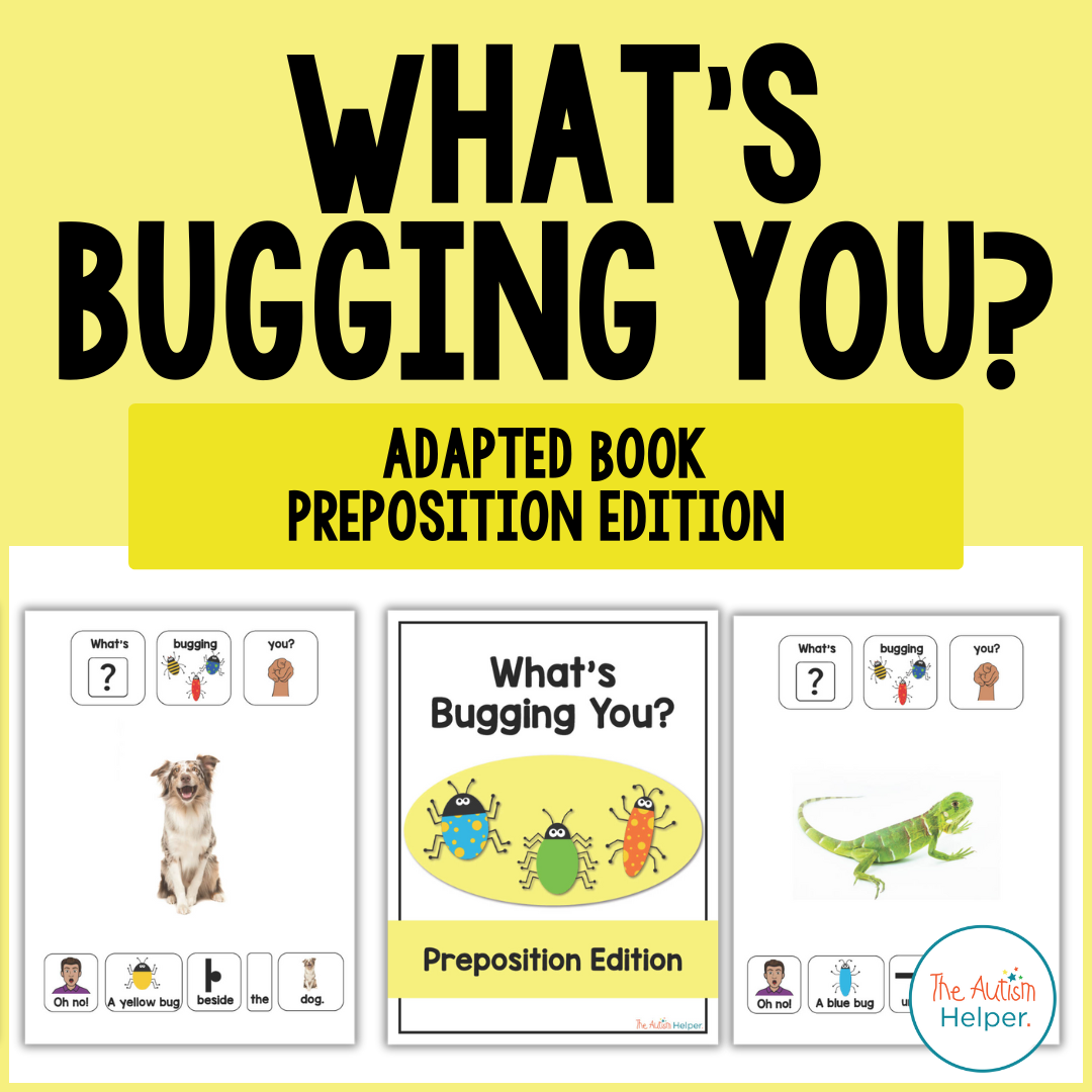 What's Bugging You? Preposition Adapted Book