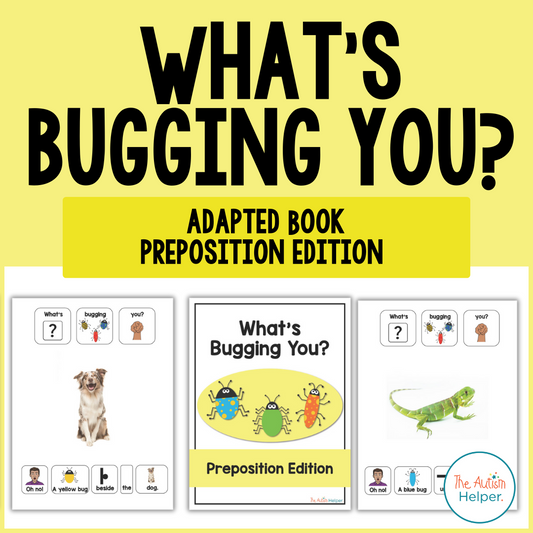 What's Bugging You? Preposition Adapted Book