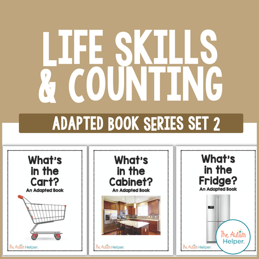 Life Skills and Counting Adapted Book Series {Set 2}