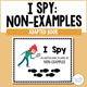 I Spy - Non-Examples & Negation Adapted Book cover featuring non-example and negation clue practice