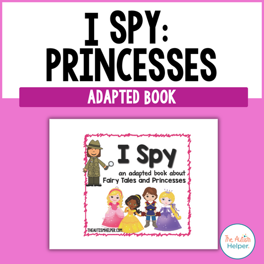 I Spy - Princesses Adapted Book