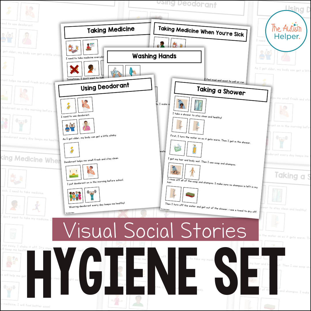 Visual Social Stories: Hygiene Set