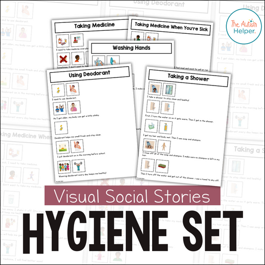 Visual Social Stories: Hygiene Set