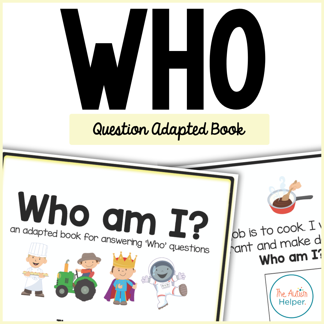 Who Question Adapted Book