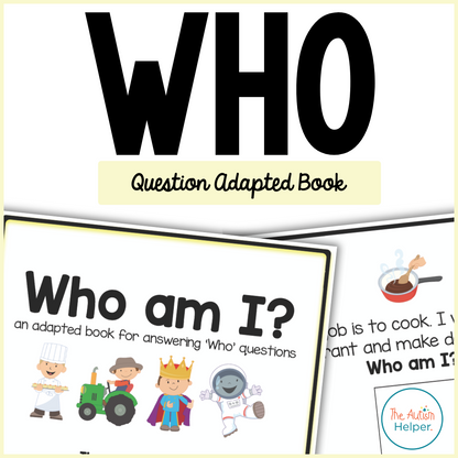 Who Question Adapted Book