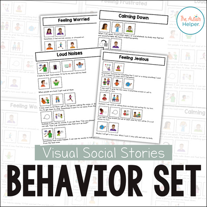 Visual Social Stories: Behavior Set