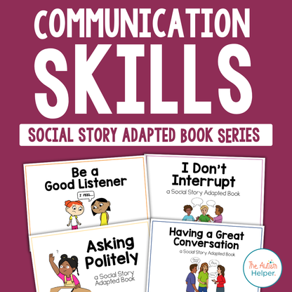 Communication Skills: Social Story Adapted Book Series