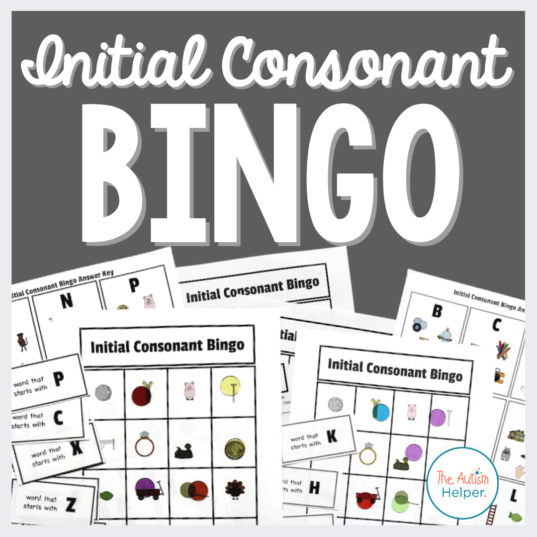 Initial Consonant Bingo