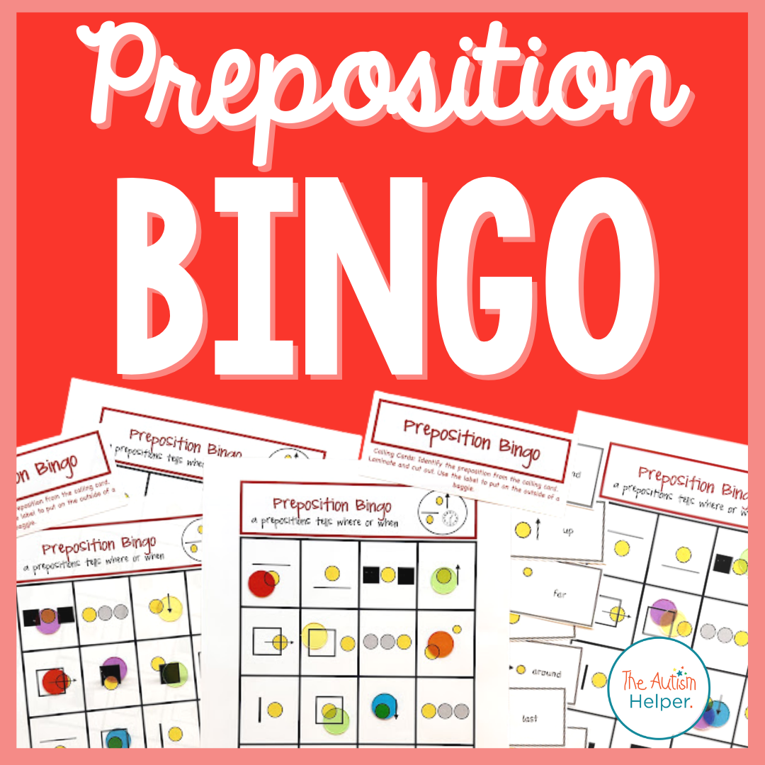 Preposition Bingo