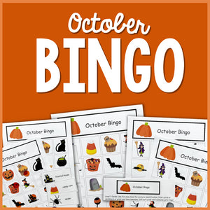 October Bingo Game!