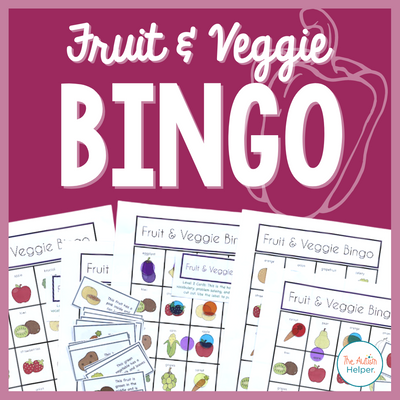 Fruit and Veggie Bingo