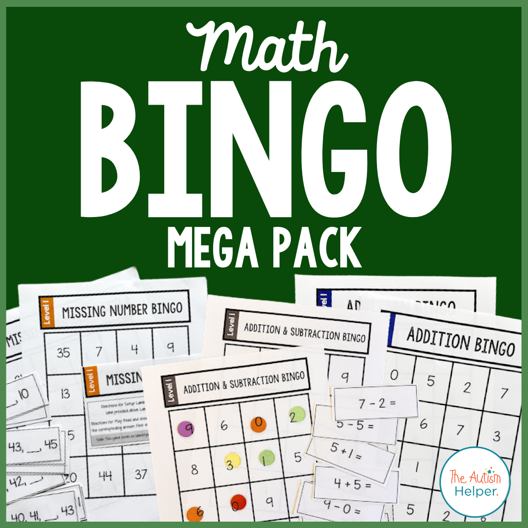 Simple Math Bingo Game Algebra Bingo Worksheets