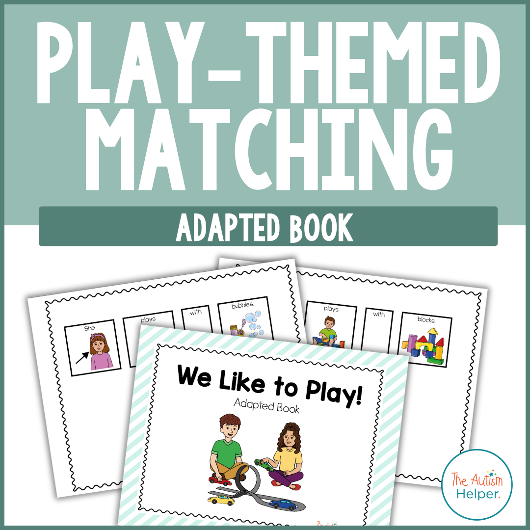 Play Themed Matching Adapted Book