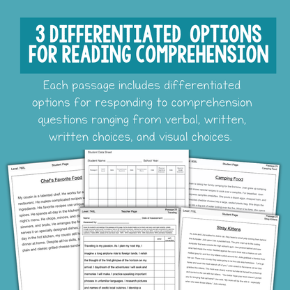 Informal Reading Assessment Toolkit