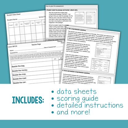 Informal Reading Assessment Toolkit