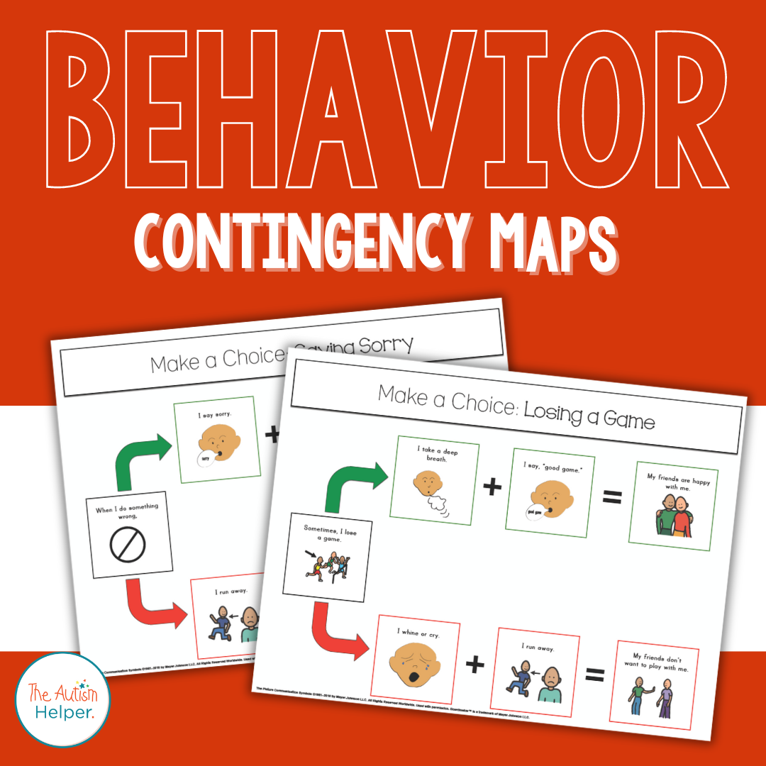 Contingency Map Visual Behavior Contingency Maps – The Autism Helper
