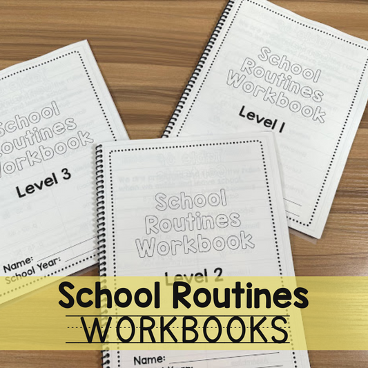 School Routines Workbooks