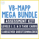 VB-MAPP Mega Bundle cover with Assessment Kit and Levels 1, 2, & 3 task cards
