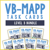 VB-MAPP Task Cards {LEVEL 3 BUNDLE} – The Autism Helper