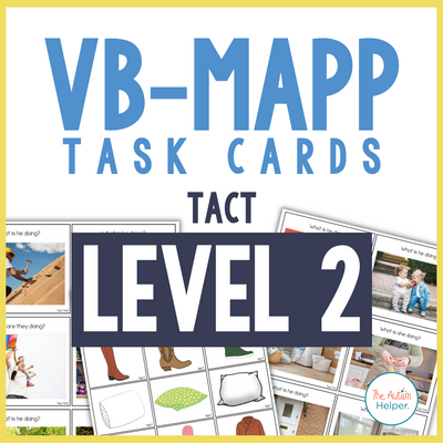 VB-MAPP Task Cards - Tact Level 2