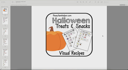 Halloween Snacks Visual Recipes