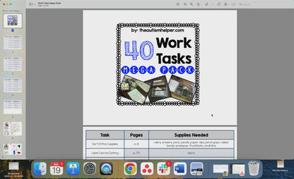 Work Task Mega Pack