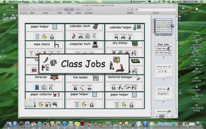 Classroom Jobs: Visual Directions and Labels Set 2