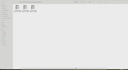 Differentiated Daily Math Activities BUNDLE
