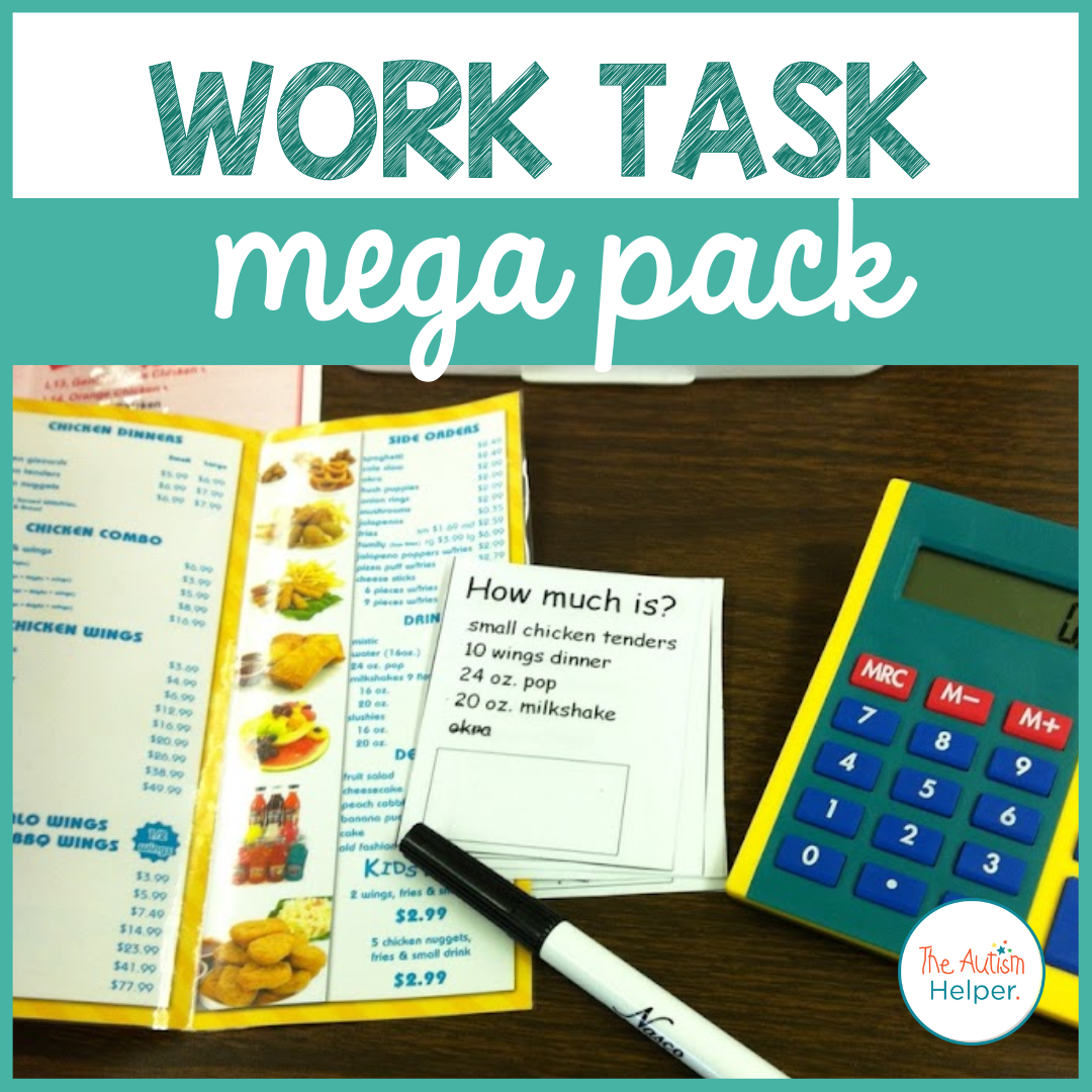 Work Task Bundles Work Task Mega Pack – The Autism Helper