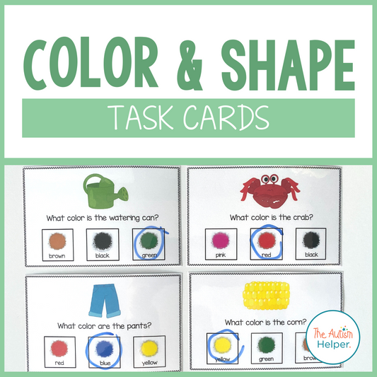 Task Cards – The Autism Helper